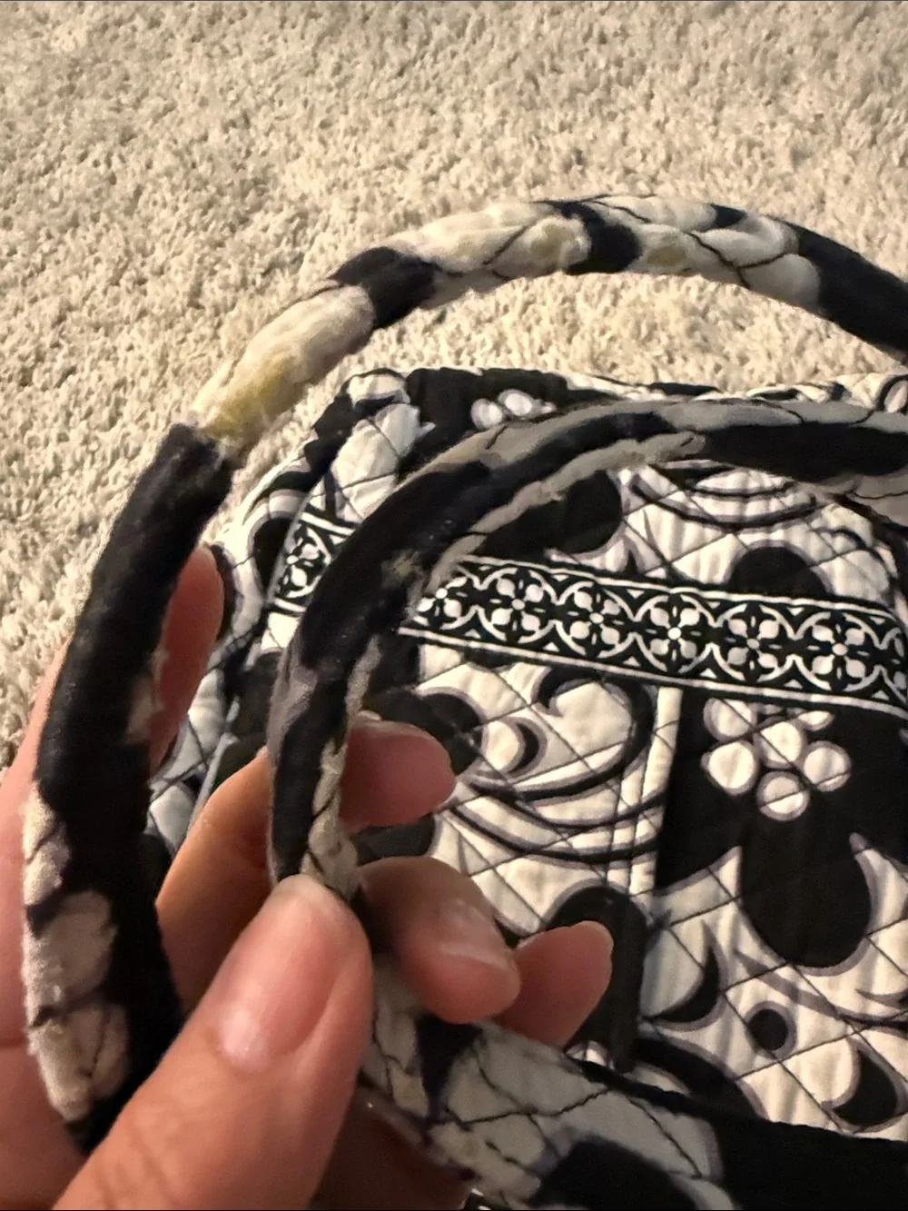 Vera Bradley Quilted Floral Tote with Wallet. Eclectic grandpa cozy tote wallet